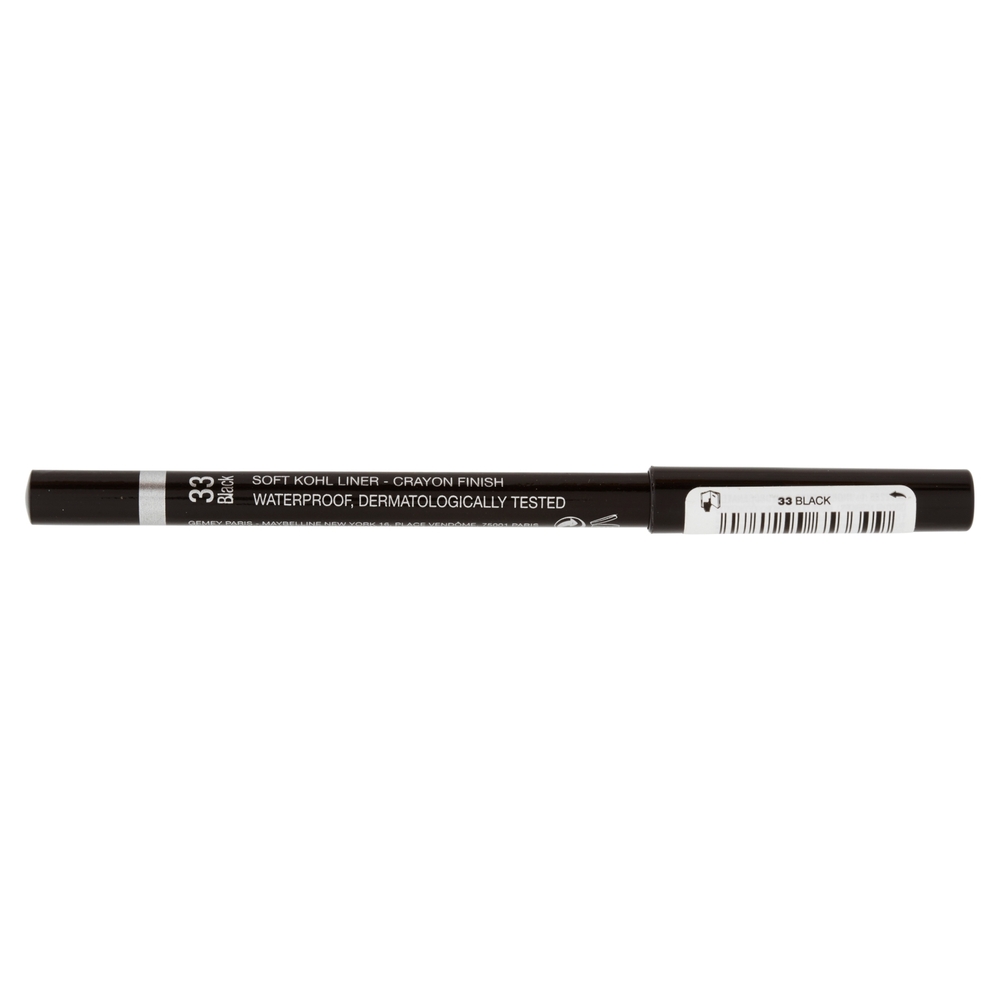 Maybelline New York Expression Kajal -Matita occhi Waterproof - 33 Black